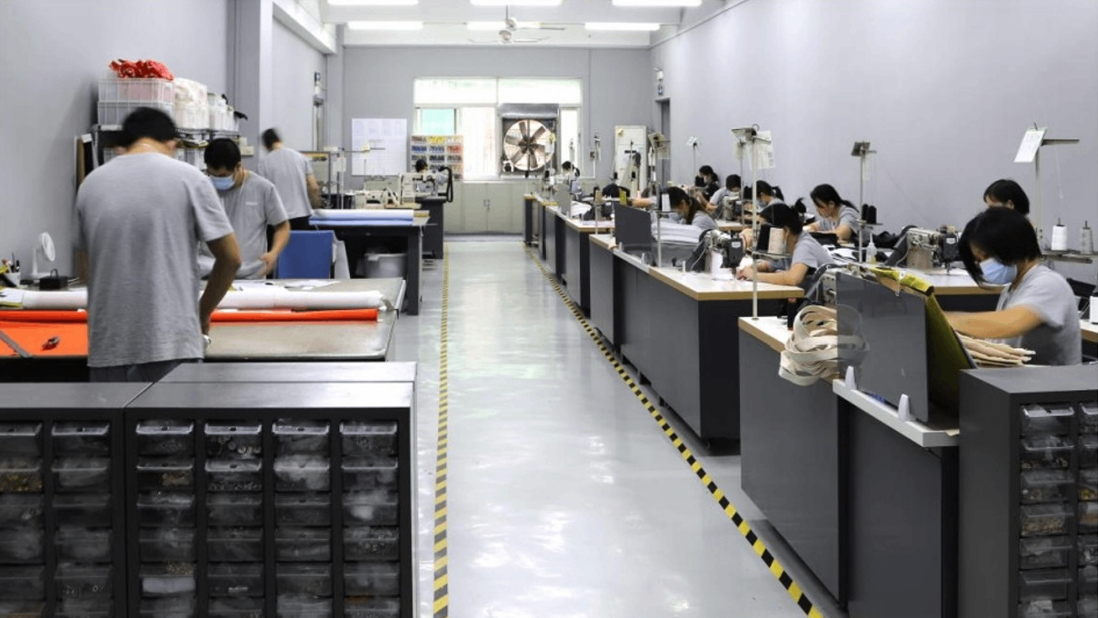 China factory sample room