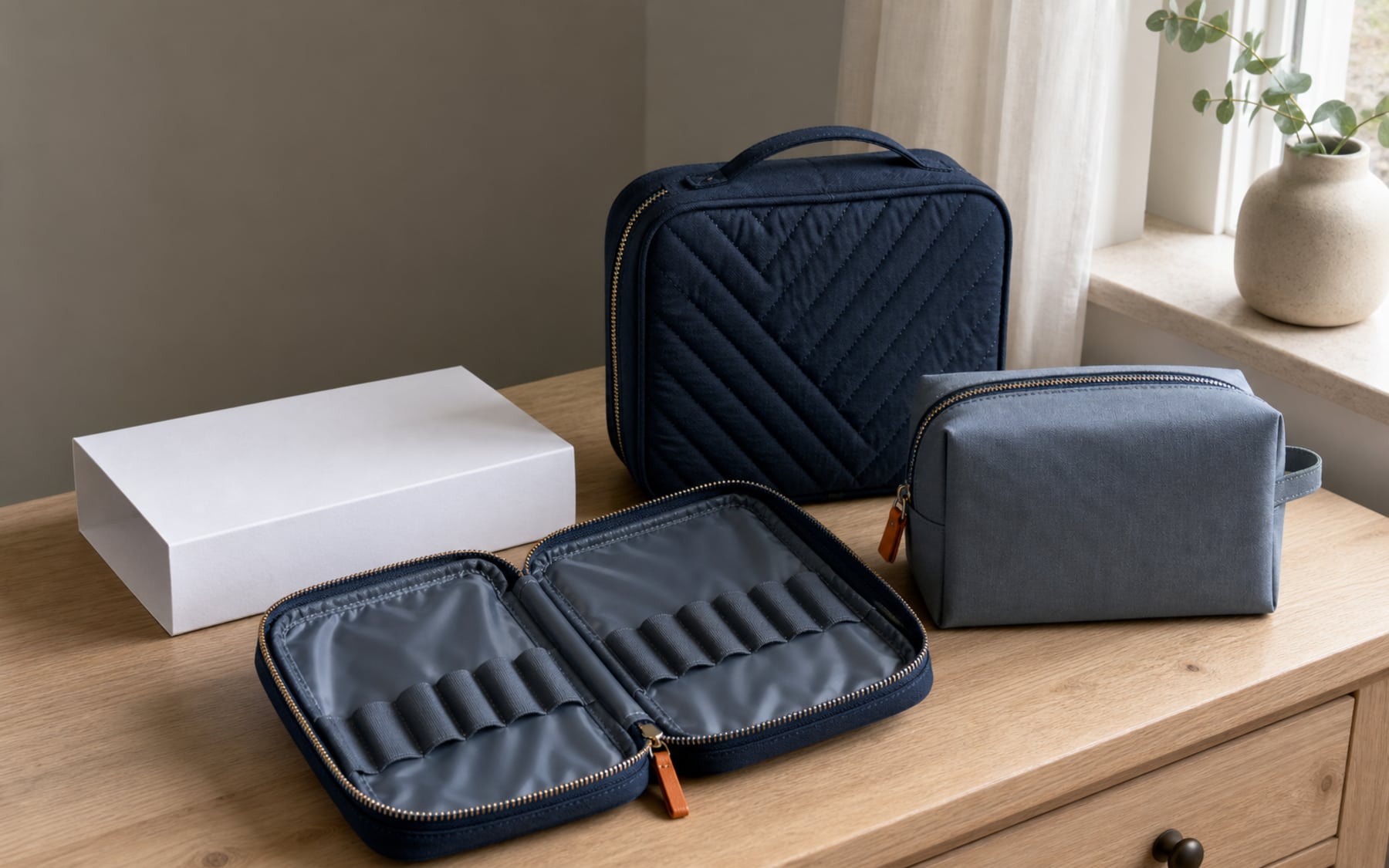Cosmetic Bags illustrative application visual