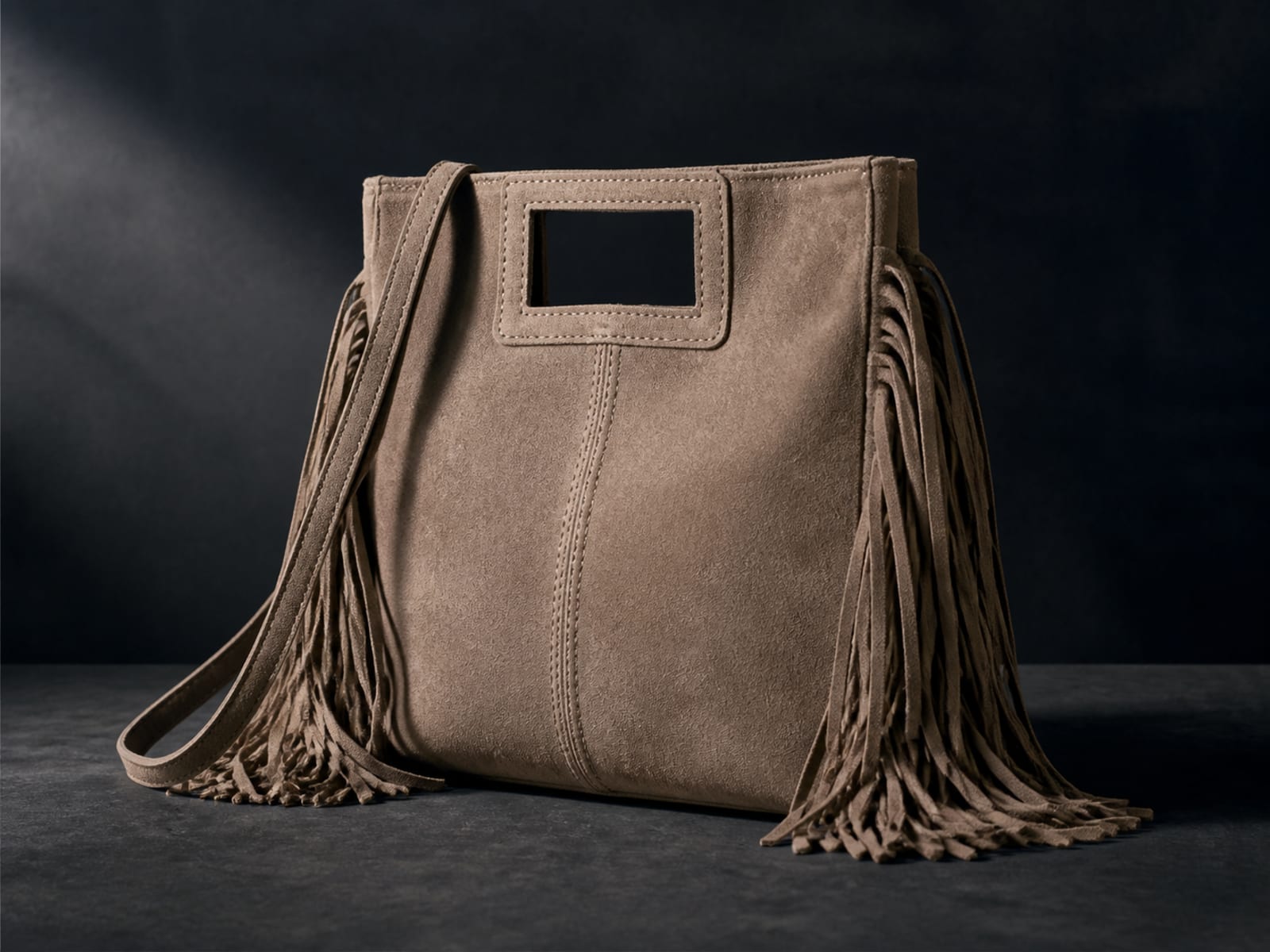 Suede Bags supporting product view 2