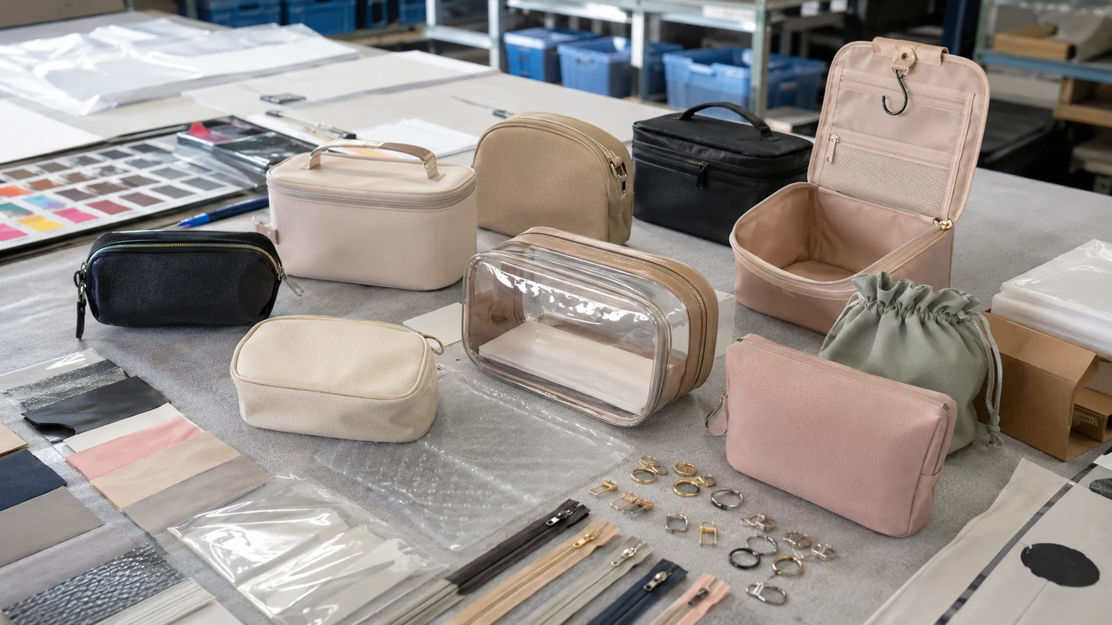 Makeup Bag Manufacturer Guide: Cosmetic Pouch Development, Materials and QC